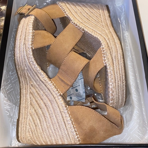 INC Women's Catiana Wedge Sandals, Created for Macy's - Picture 3 of 7